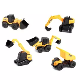 Набор JCB Mini Moverz Строительная техника 5 предметов