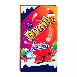 Набор конфет Fazer Dumle Календарь мягкий сливочный ирис 210 г