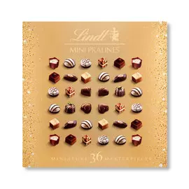 Набор конфет Lindt Мини Пралине XL Голд, 180 г