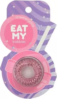 Резинки для волос Eat My Bobbles Клубничный леденец 3шт