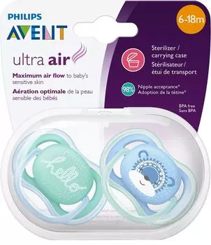 Пустышка Philips Avent Ultra Air SCF342/22 6-18м 2шт