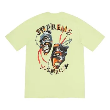 Футболка ss20 week 1 laugh now tee Supreme, зеленый