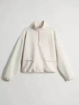 Толстовка Woolrich Interlock Fleece Half Zip