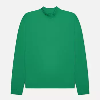 Мужской лонгслив PANGAIA Archive High Neck, цвет зелёный, размер M