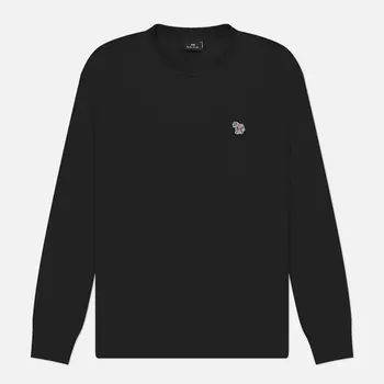 Мужской лонгслив Paul Smith Zebra Logo Regular, цвет чёрный, размер XXL