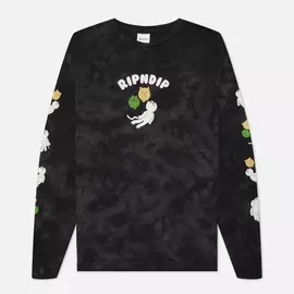 Мужской лонгслив RIPNDIP Drifting Away, цвет чёрный, размер M