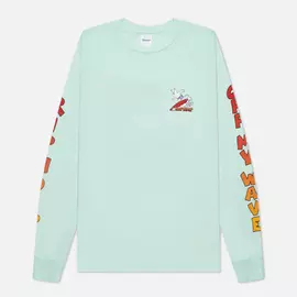 Мужской лонгслив RIPNDIP Off My Wave, цвет зелёный, размер S