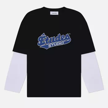 Мужской лонгслив Etudes Goudron Baseball Etudes, цвет чёрный, размер XL