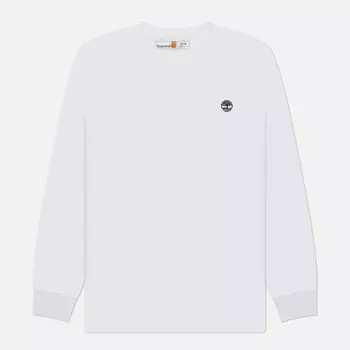 Мужской лонгслив Timberland Dunstan River Slim Fit, цвет белый, размер L