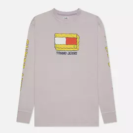 Мужской лонгслив Tommy Jeans x Sponge Bob Graphic, цвет фиолетовый, размер M