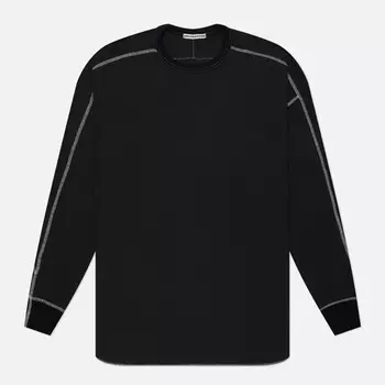Мужской лонгслив uniform experiment Heavy Thermal, цвет чёрный, размер S