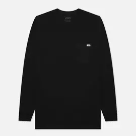 Мужской лонгслив Vans LS Anaheim Needlework Skull, цвет чёрный, размер XXL