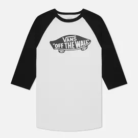 Мужской лонгслив Vans Otw Raglan, цвет белый, размер XL