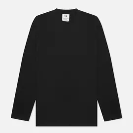 Мужской лонгслив Y-3 Classic Chest Logo Y-3, цвет чёрный, размер S