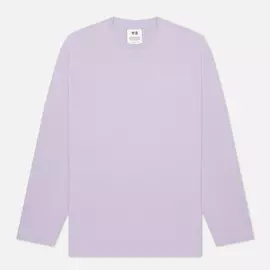 Мужской лонгслив Y-3 Classic Chest Logo Y-3, цвет фиолетовый, размер M