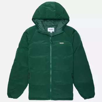 Мужской пуховик Butter Goods Hooded Puffer, цвет зелёный, размер S