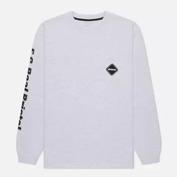 Мужской лонгслив F.C. Real Bristol Authentic Team Pocket, цвет серый, размер S