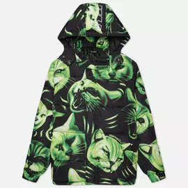 Мужской пуховик RIPNDIP Neon Nerm Puffer, цвет чёрный, размер L