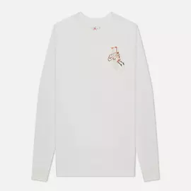 Мужской лонгслив Jordan Jumpman Crew, цвет белый, размер M