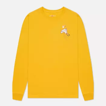 Мужской лонгслив Jordan Jumpman Crew, цвет жёлтый, размер M