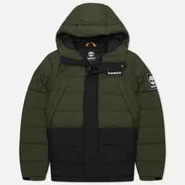 Мужской пуховик Timberland Outdoor Archive Puffer, цвет оливковый, размер XL