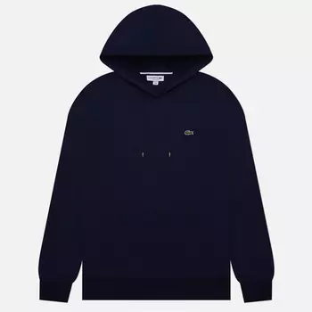 Мужской лонгслив Lacoste Cotton Jersey Hoodie, цвет синий, размер XL