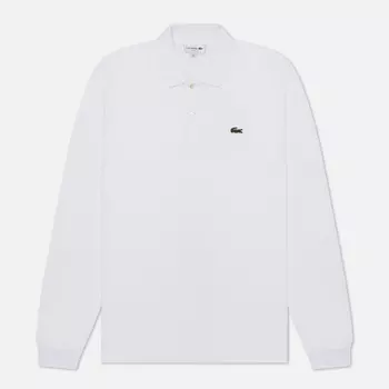 Мужской лонгслив Lacoste L 13.12., цвет белый, размер L