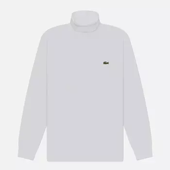 Мужской лонгслив Lacoste Roll Neck, цвет белый, размер XL
