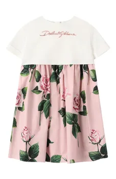 Хлопковое платье Dolce & Gabbana