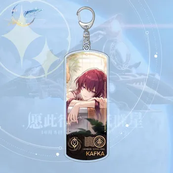 Брелок Honkai Impact Honkai StarRail BaiLu Clara Серебряный брелок, однослойный кулон yanqing разноцветный