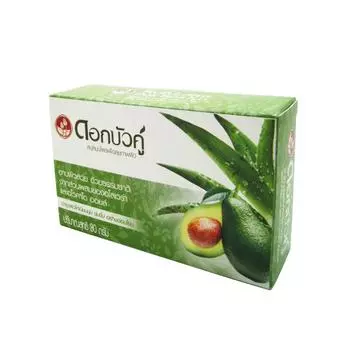 Мыло с авокадо и алоэ вера (soap) Twin Lotus | Твин Лотус 80г