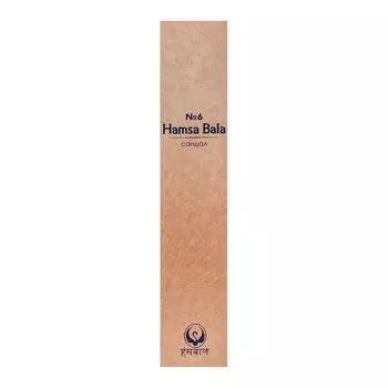 Благовоние №6 Сандал (Sandal incense sticks) Hamsa Bala | Хамса Бала 9шт