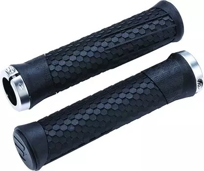 Грипсы велосипедные BBB Python, 142mm / lockring, dark grey черный/серый, BHG-95