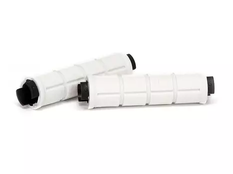 Грипсы велосипедные Colt Waffle, белый, без фиксаторов, HY-2004EP-8