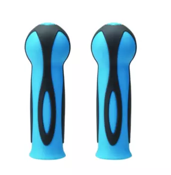 Грипсы для самокатов Globber DUAL COLOR 2 HANDLE GRIPS, голубой, 526-003-101