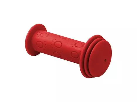 Грипсы велосипедные KELLYS KLS KIDDO', 95 мм, силикон, цельные, красный