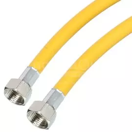 Подводка для газа 1/2"х1.5 м, г-г, ПВХ, Tuboflex