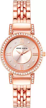 fashion наручные женские часы Anne Klein 2928TPRG. Коллекция Crystal