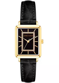 fashion наручные женские часы Anne Klein 3820GPBK. Коллекция Leather