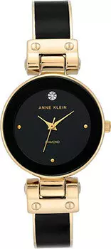 fashion наручные женские часы Anne Klein 3832BKGB. Коллекция Diamond