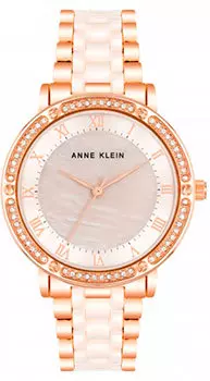 fashion наручные женские часы Anne Klein 3994LPRG. Коллекция Ceramic
