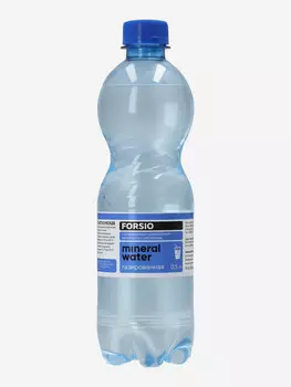 Вода минеральная газированная Forsio, 0.5 л, Мультицвет