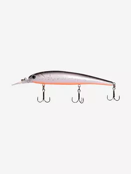 Воблер плавающий LureMax KILLER 120F MDR, 12см, 17,5г, Minnow, 256, Серый