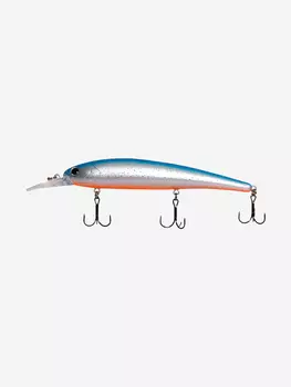 Воблер плавающий LureMax KILLER 120F MDR, 12см, 17,5г, Minnow, 257, Серебряный