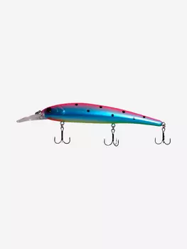 Воблер плавающий LureMax KILLER 120F MDR, 12см, 17,5г, Minnow, 140, Голубой
