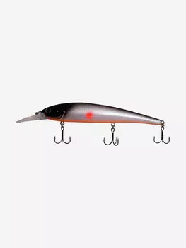 Воблер плавающий LureMax KILLER 120F MDR, 12см, 17,5г, Minnow, 259, Серый