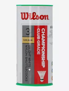 Волан для бадминтона Wilson Championship Shuttlecocks WH 77, Белый
