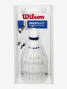 Волан для бадминтона Wilson Dropshot Shuttlecocks, Белый