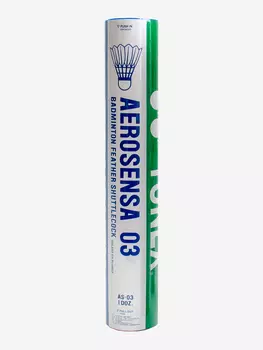 Воланы перьевые Yonex Aerosensa AS-03, 2, 12шт., Белый