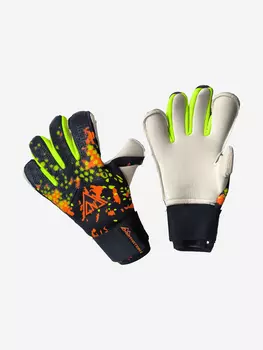 Вратарские перчатки Northstein Lunaris NBL4, черно-оранжевые, Черный